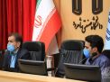 جلسه معاونت آموزشی با مسئولین آموزش دانشکده ها در مورد سیستم مجازی LMS